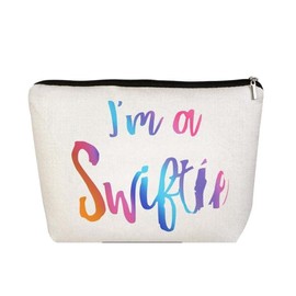 YLUNWUDE Makeup Bag for Fans，Music Lovers Makeup Bag，Compatible with Girls, Fans Gifts