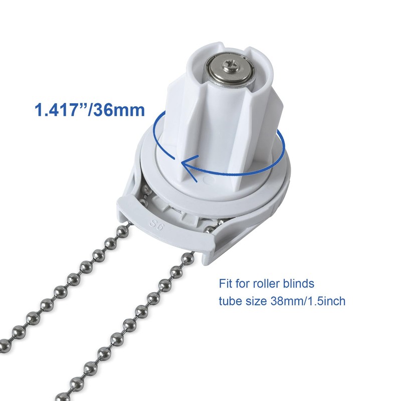 Roller Shade Clutch for 1 1/2" (38mm) Tube with Stainless
