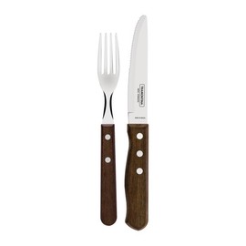 (Tramontana) Tramontana Traditional Wood Handle Cutlery 5-inch Jumbo Queen Set 2-Piece / (트라몬타나)트라몬티나 트레딕셔널 우드핸들 커트러리 5inch 점보 퀸세트 2P