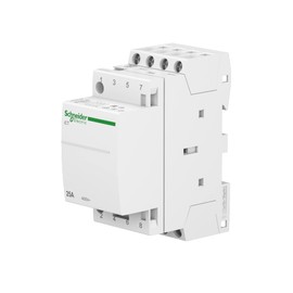 Schneider A9C20834 Contactor Ict 25A 4 Pole 4No 220-240 Vac, Normally Open
