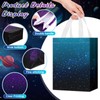 Locmeo 24 Pcs Starry Sky Party Favor Bags with Handles