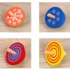 YeahiBaby Wooden Spinner Traditional Wooden Toy Children Set of 4