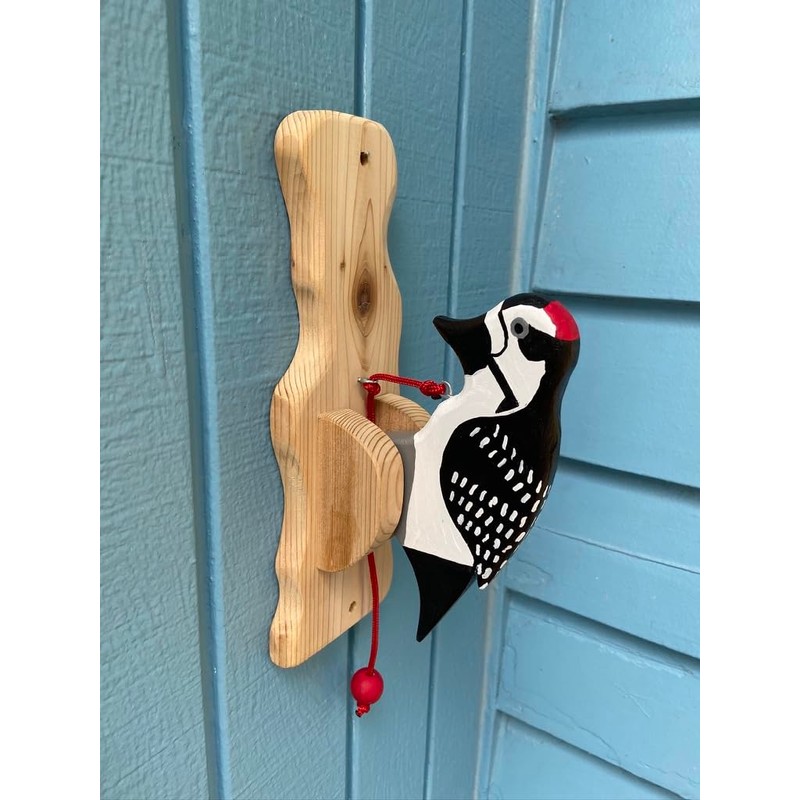 Downy Woodpecker Door Knocker