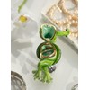 Keren Kopal Frog Taking a Selfie Trinket Box with Crystals
