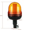 12/24V 60 LED Amber Strobe Rotating Flashing Light Emergency Warning