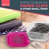 SOL 24pk Small Plastic Containers with Lids 80ml Stackable Small