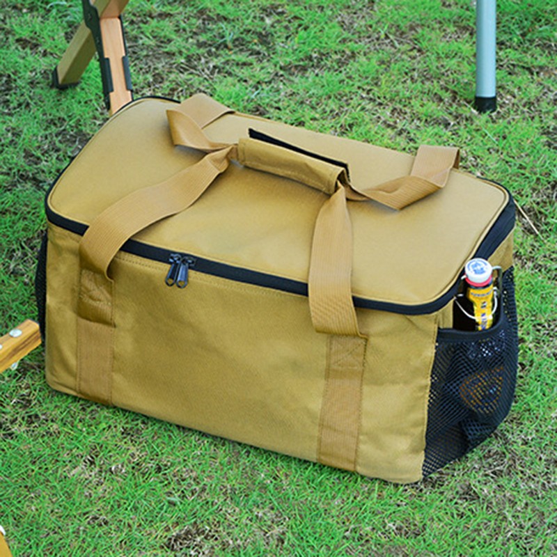 Cookware Bag Portable Oxford Picnic Cookware Storage Bag Waterproof Barbecue