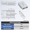 RVBOATPAT 2PCS 350 Amp Battery Cable Connector 2/0 AWG Battery