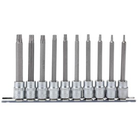 Draper 16310 TX-Star 3/8-Inch Square Drive 100 mm Socket Bit 10 Piece Set