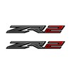 ZR2 Decals Bedside Replacement Sticker Red/Pack of 2