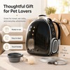 Transparent Pet Carrier Backpack for Travel – Ventilated Bubble Design
