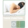 White Noise Sleep Mask With Sleep Headphones for Men Women