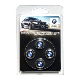 BMW USA Genuine All Models All Year Fit Emblem Valve Cap 36110421544