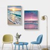6 Pack Diamond Painting Kits, 5D Diamond Beach Number Painting,