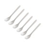 FACKELMANN Set of 6 egg spoons, breakfast spoons, 14 cm,