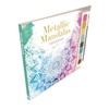 Metallic Mandalas: Watercolor Guidebook with 8 Paints and Brush Perfect