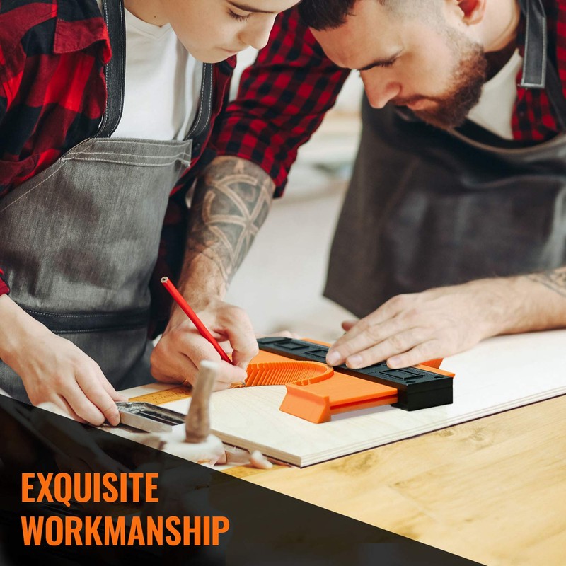 Contour Gauge Duplicator with Lock, 2 Pack Widen Shape Contour