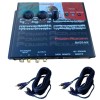 Power Acoustik Bass-MX Mexico Flag Digital Bass Restoration Car Audio