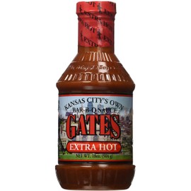 Gates Extra Hot Bar-B-Q Sauce 18 oz