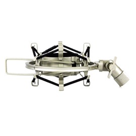MXL Silver Shock Mount, compatible with Audio-Technica 40-Series Microphones