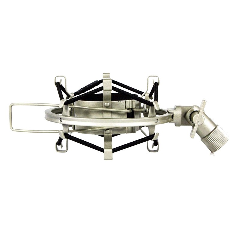 MXL Silver Shock Mount, compatible with Audio-Technica 40-Series Microphones