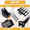 MMS 6 Pieces Mini Excavator Pins, 0.98in/25mm Hole Diameter, Replaceable