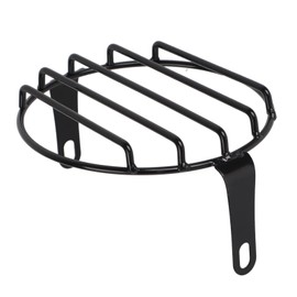 Qiilu Motorcycle Headlight Grille 6.5 Inch Motorcycle Headlight Grille Cover Protector Universal for Cruiser/Chopper/Cafe Racer