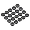 sourcing map Carbon Brush Holder Cap Motor Electric Brush Plastic
