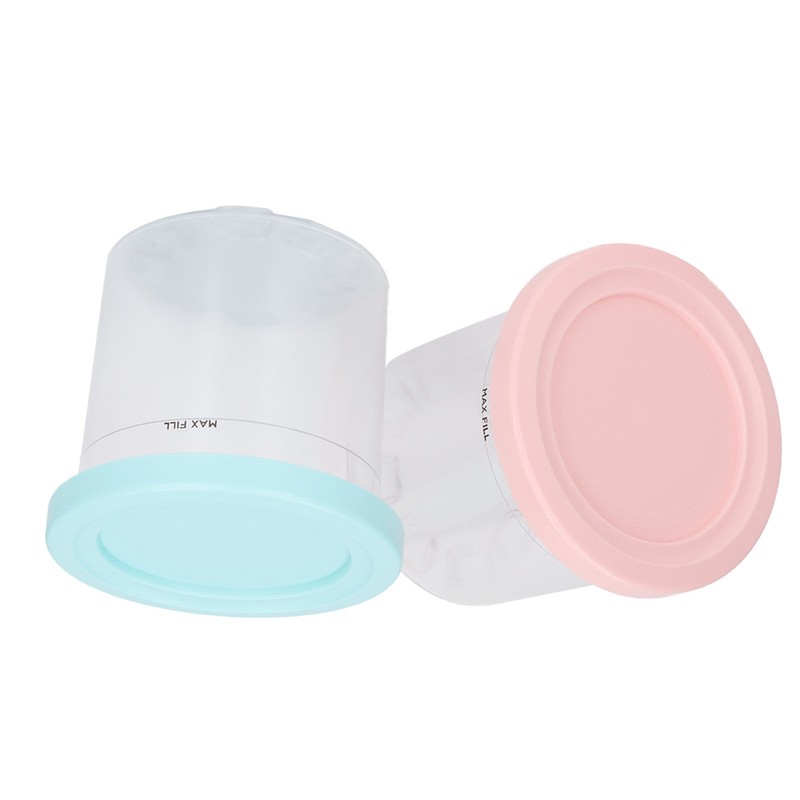 Ice Cream Pints Transparent Reusable Pints Homemade Ice Cream Container