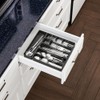 Kitchen Utensils Storage Organiser Expandable Kitchen Organiser Multi-Compartment Drawer Household