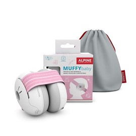 Alpine Muffy Baby - Protección auditiva para bebés y niños pequeños de hasta 36 meses, certificado CE y ANSI, orejeras de reducción de ruido, contra d