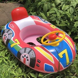Summer Tube Cross-border Bestseller New Kids Water Swimming Ring Seat LF2187 - Free Size Car/Boat (Blue) 20ea