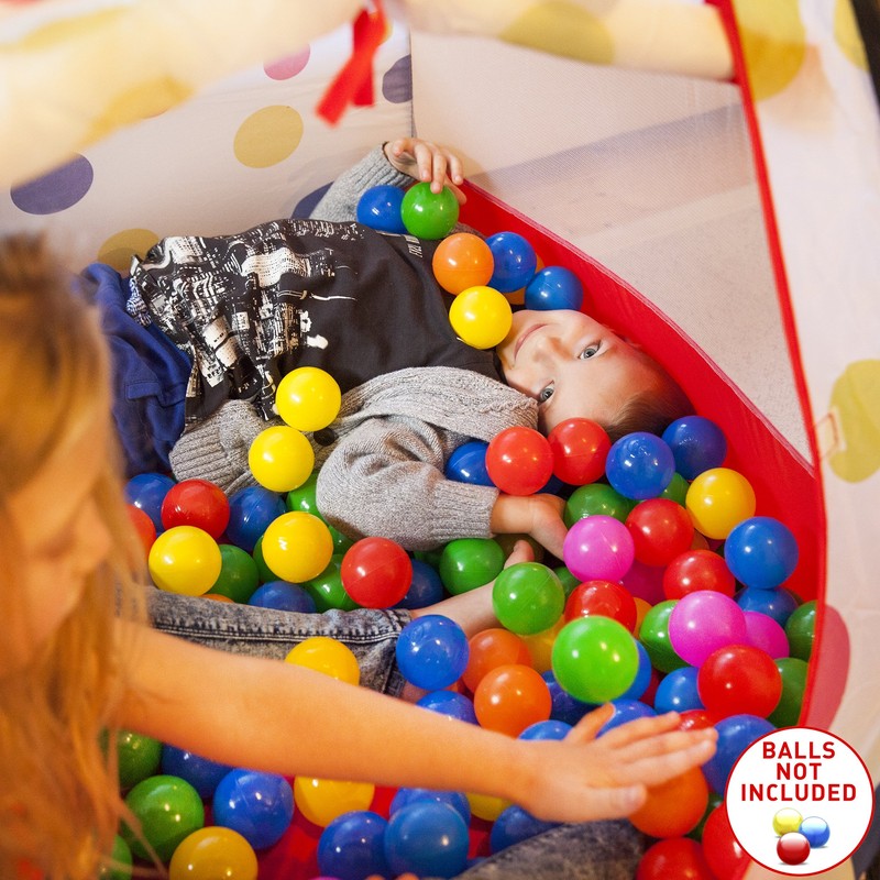 Kids Ball Pit Pop up Play Playhouse Tent, for Boys