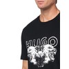 HUGO, Big Logo Wolf Graphic T-Shirt, Black Carbon, M