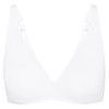 CALIDA Natural Comfort Women's Triangle Shaped Soft Bra Adjustable Straps