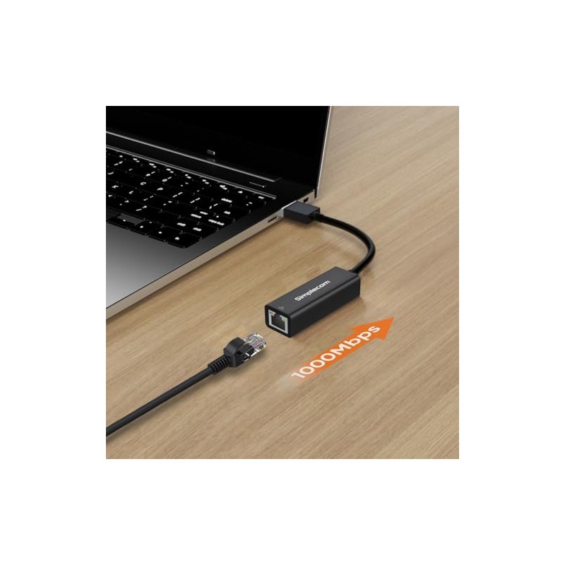 Simplecom NU304 SuperSpeed USB 3.0 to Gigabit Ethernet Network Adapter