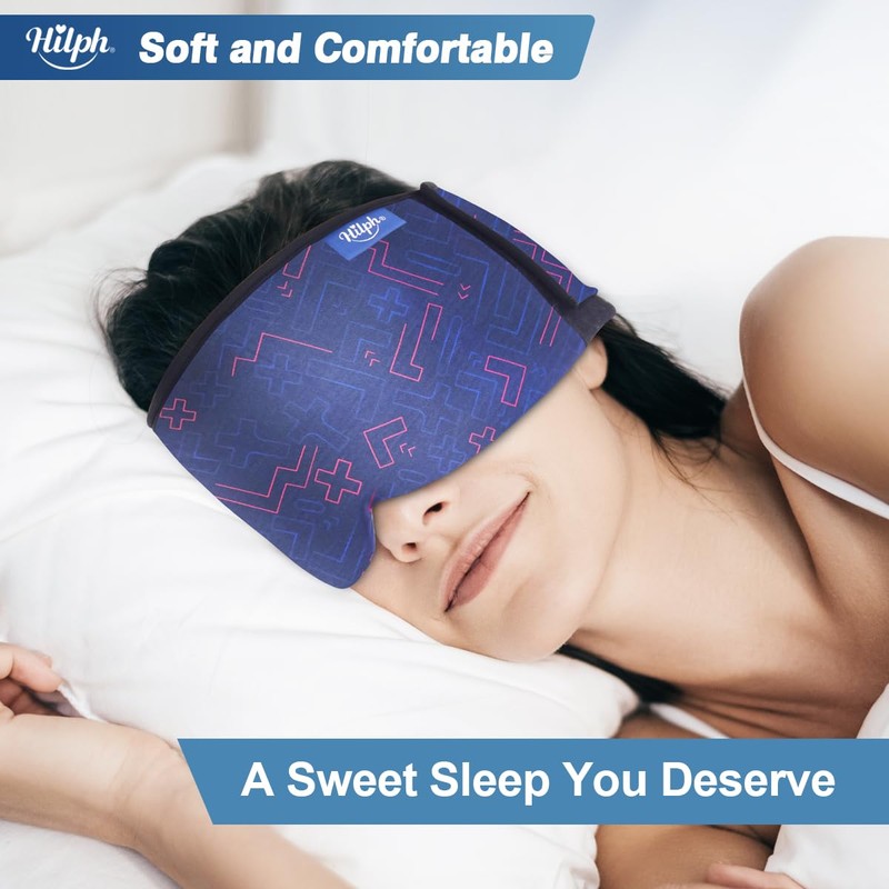 Hilph Migraine - Berretto per emicrania, in rilievo, per alleviare