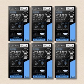 Paleo Doctor&#39;s Note Super Immune Zinc n Selenium 6 boxes / 팔레오 닥터스노트 슈퍼이뮨 아연n셀렌 6박스