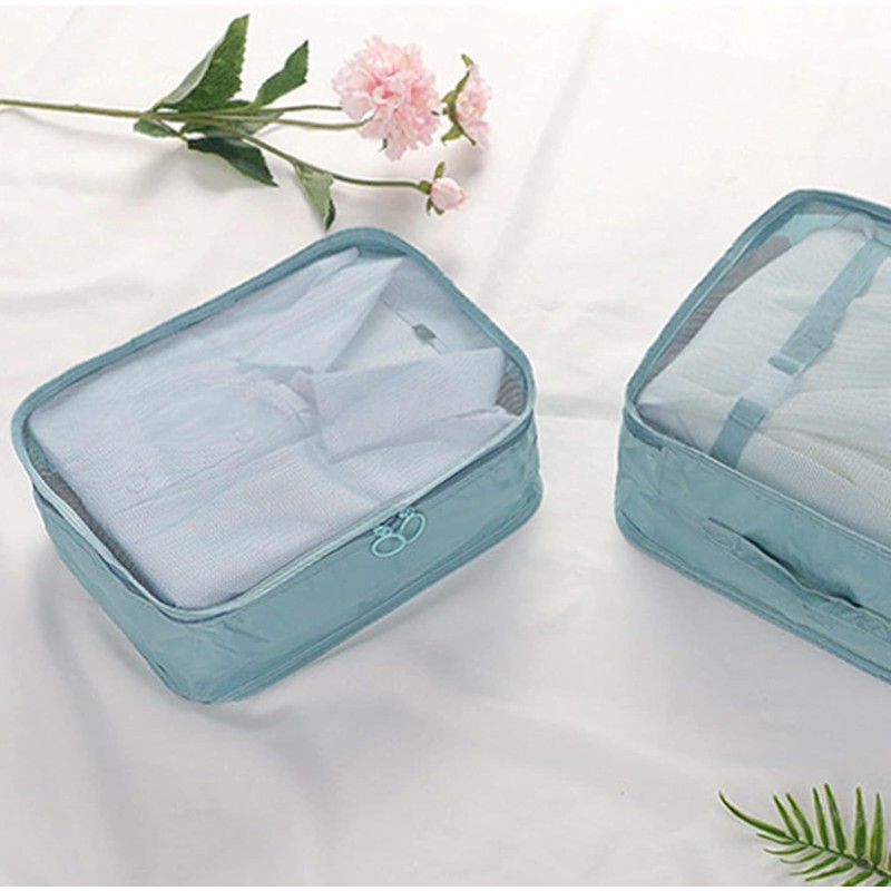 Travel Pouch, Set of 7, Packing Pouch, Arrangement Case Luggage
