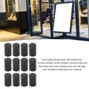 12Pcs Standoff Screws Stainless Steel Wall Mount Advertising Holder Acrylic