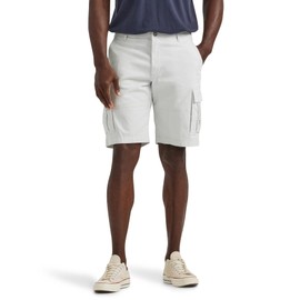 Lee Men's Extreme Motion Carolina Cargo Short Soft Gray 36
