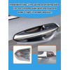 Car Front Left Exterior door handle lock cover fits for
