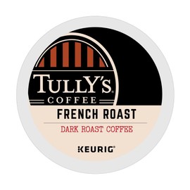 Tully's French Roast Extra Bold Coffee Keurig K-Cups (144 Count)