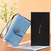 Travelambo Women's Wallet RFID Blocking Credit Card Holder Large Capacity