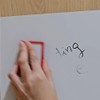 24" x 36" Glossy Magnetic Whiteboard Film for Writing &