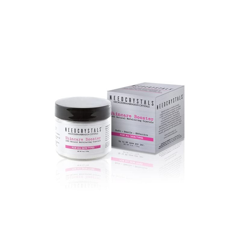 Cristales de microdermoabrasión de NeedCrystals. Exfoliante Facial Natural para Piel