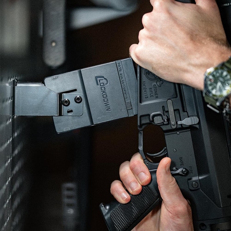 Lockdown Securewall MSR15 Hanger with Securewall Compatible Design and Simple