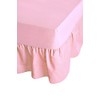 GC GAVENO CAVAILIA Easy Care Single Valance Sheet Frilly Bedding