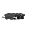 RIDEX Brake Pads 402B0740 Rear 14.8 mm 93.5 mm 46.6