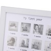 Baby First Year Photo Frame with Sturdy Material, Growth Record,